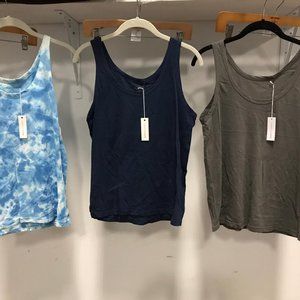 NWT Christina Lehr 3 piece bundle wholesale lot tank top tee t shirt SZ SMALL 0